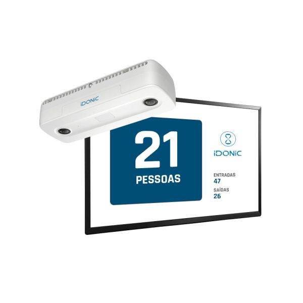 IDONIC-PEOPLE-COUNTER-PRO-PLUS - Controlo de Lotação Máxima